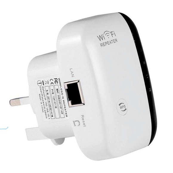 Wi-Fi Range Extender - Wireless 300 Mbps - White -NWT - Picture 1 of 3
